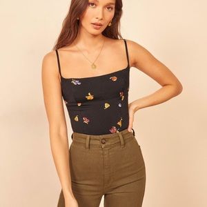 reformation grace top in fruit salad
